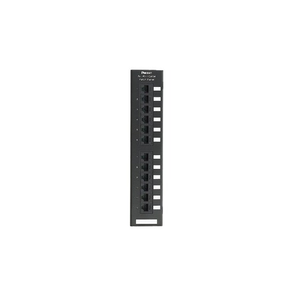 Punchdown Patch Panel, Cat 6, Flat, 1
